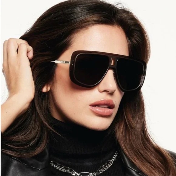 Dior ULTRADIORMU Shield Sunglasses GREY NWT - Picture 4 of 11